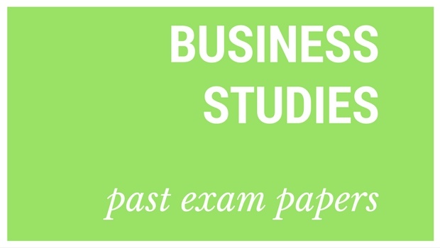 Business studies igcse past papers